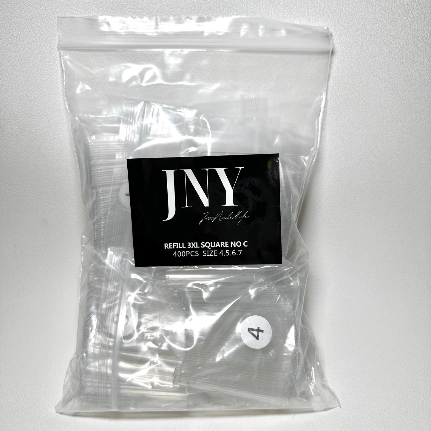 3XL Square no c-curve REFILL tips