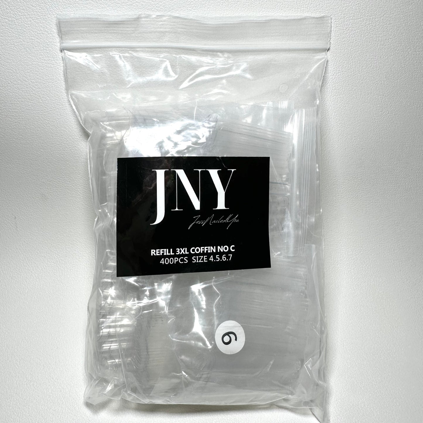 3XL Coffin no c-curve REFILL tips