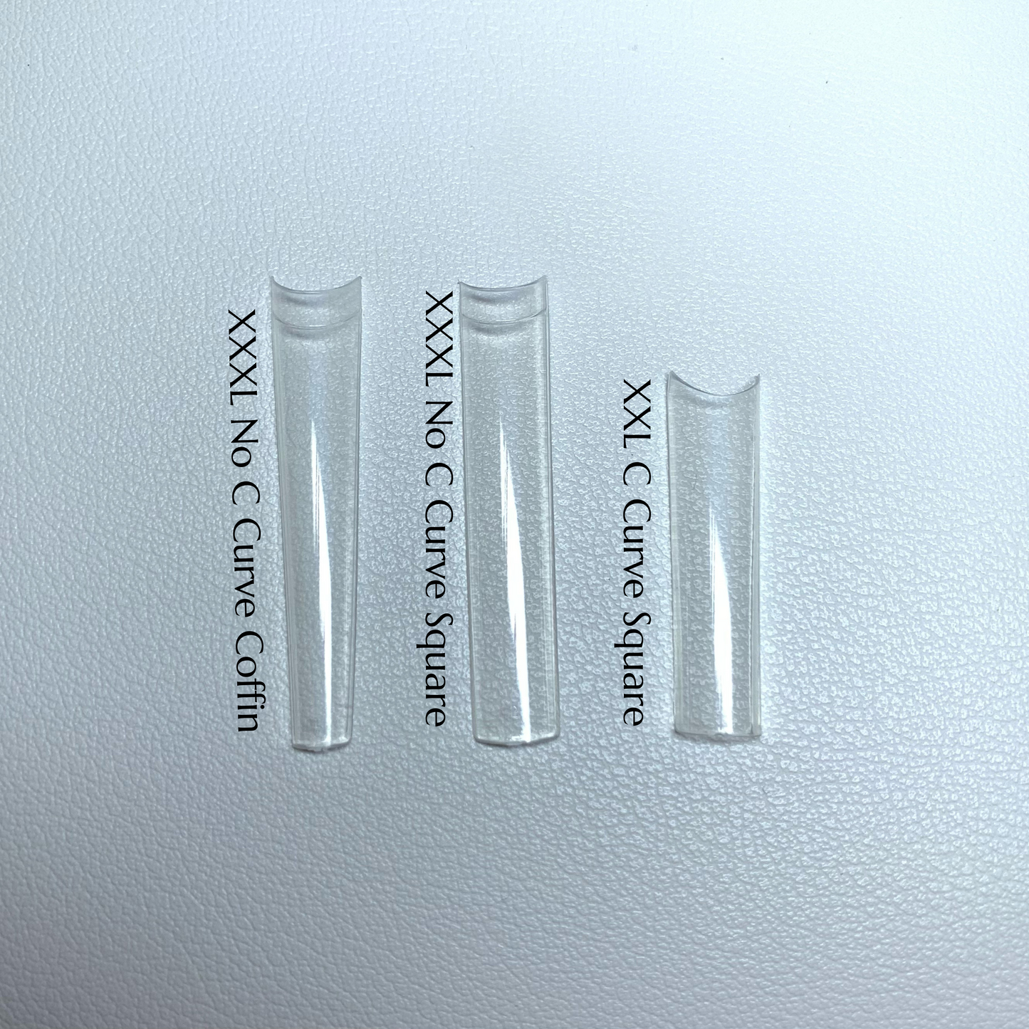 XXL C Curve Square nail tips